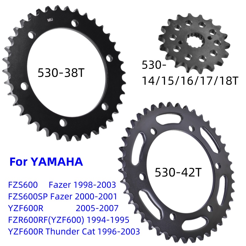 530 Chain - ヤマハ YZF600 FZR600 FZS600 Fazer FZS