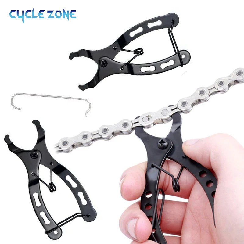 Master Link Chain - ミニ自転車チェーンバックルプライヤー飲料 MTB 自転車チェーンクイックリリースマジックリンククランプ取り外しインストールプライヤーサイクリング修復ツール