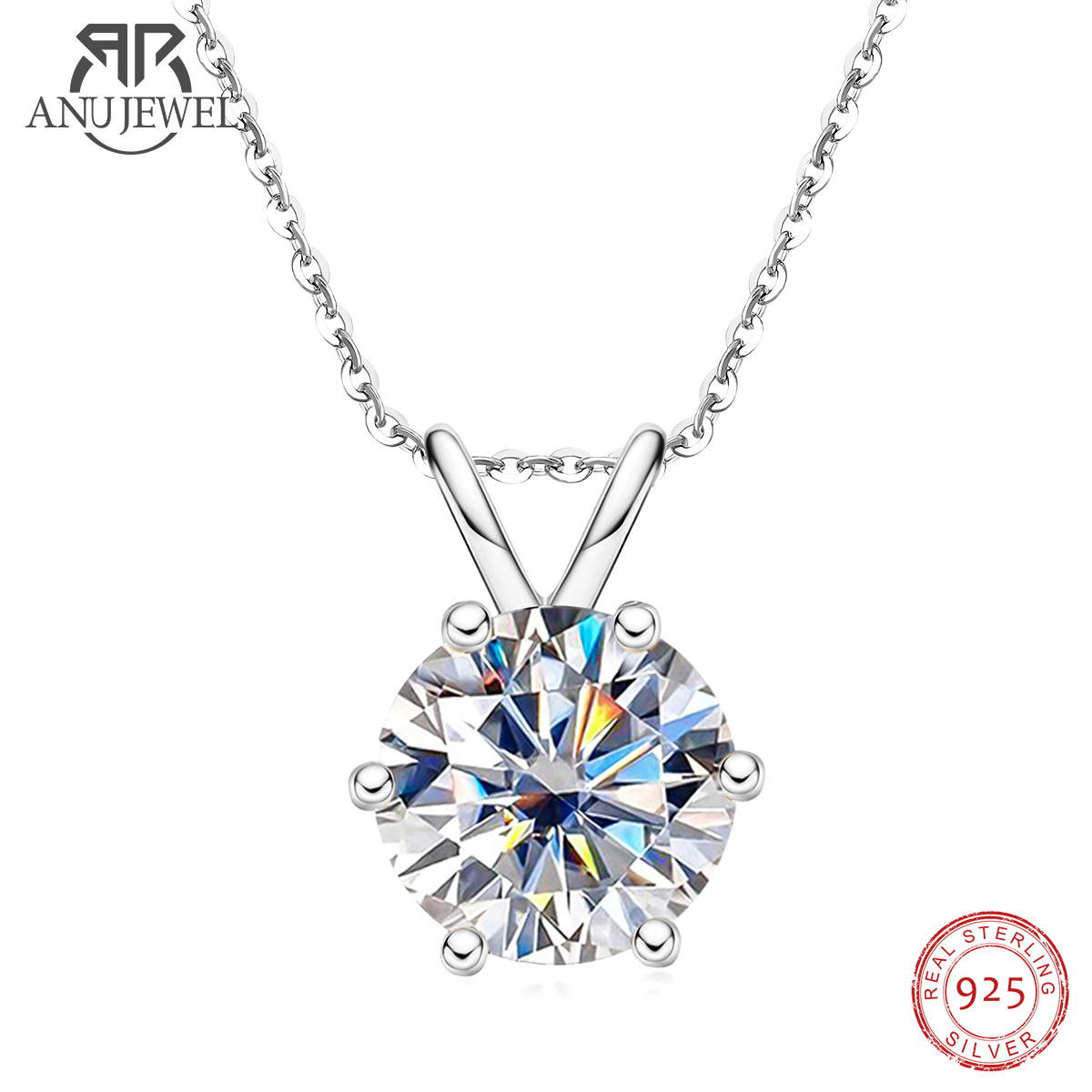 AnuJewel 1ct 3ct 5ct D カラーモアッサ - Ansi Chain のレビューと価格