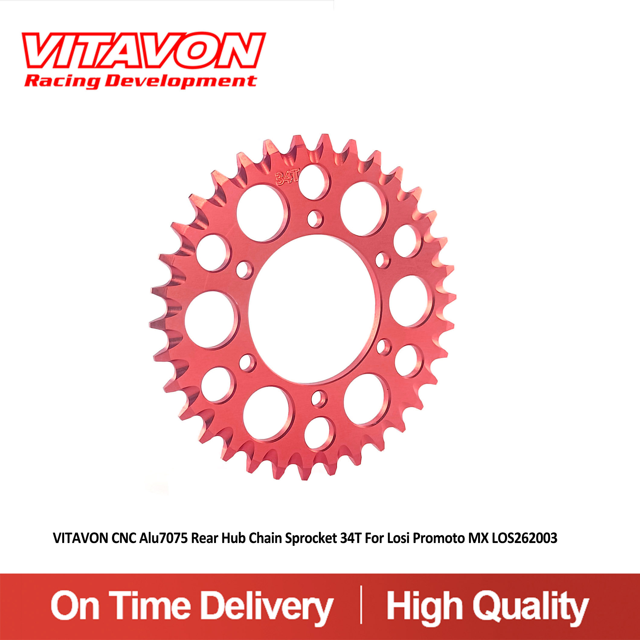 VITAVON CNC Alu7075 リアハブチェーンスプ - Chain Sprocket Set のレビューと価格