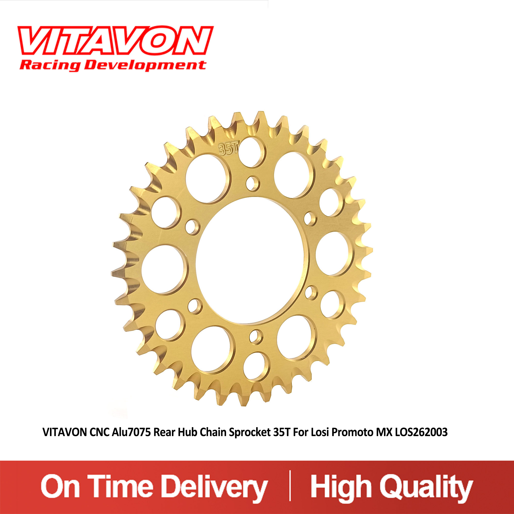 VITAVON CNC Alu7075 リアハブチェーンスプ - Chain Sprocket Set のレビューと価格