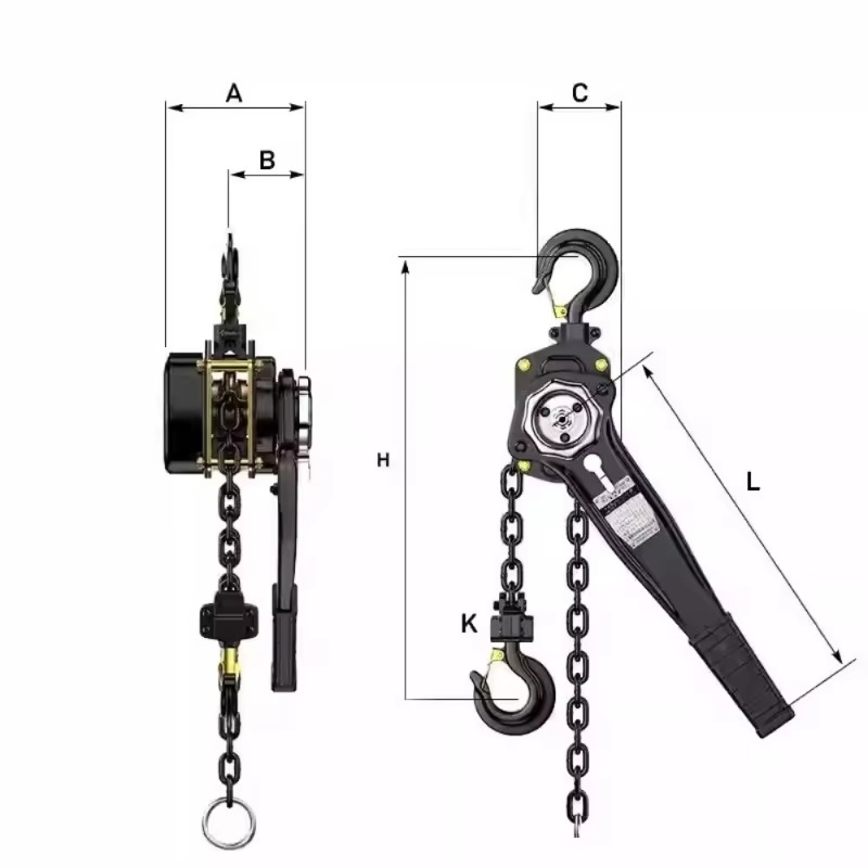 工業用多機能レバーホイストワイヤータイトナー リフティングタ - Steel Chain のレビューと価格